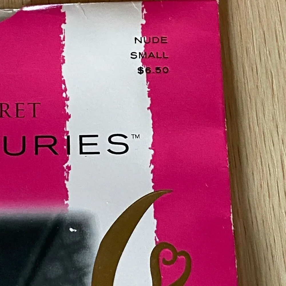 Victorias Secret Pantyhose Small Lasting Luxury Control Top Vtg 90s